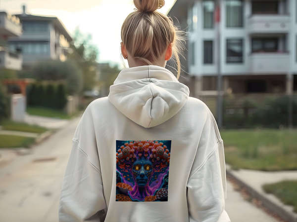 Coral Reef Entity Hoodie Back View