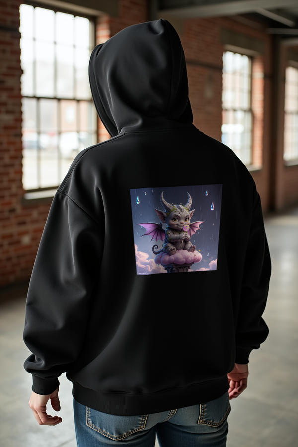 Gargoyle on Cloud - Unisex Hoodie | Premium Streetwear