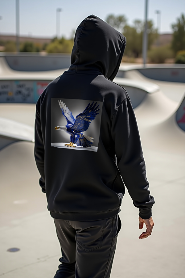 Lapis Eagle hoodie mannequin