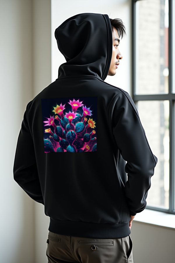 Volt Cactus Hoodie Black