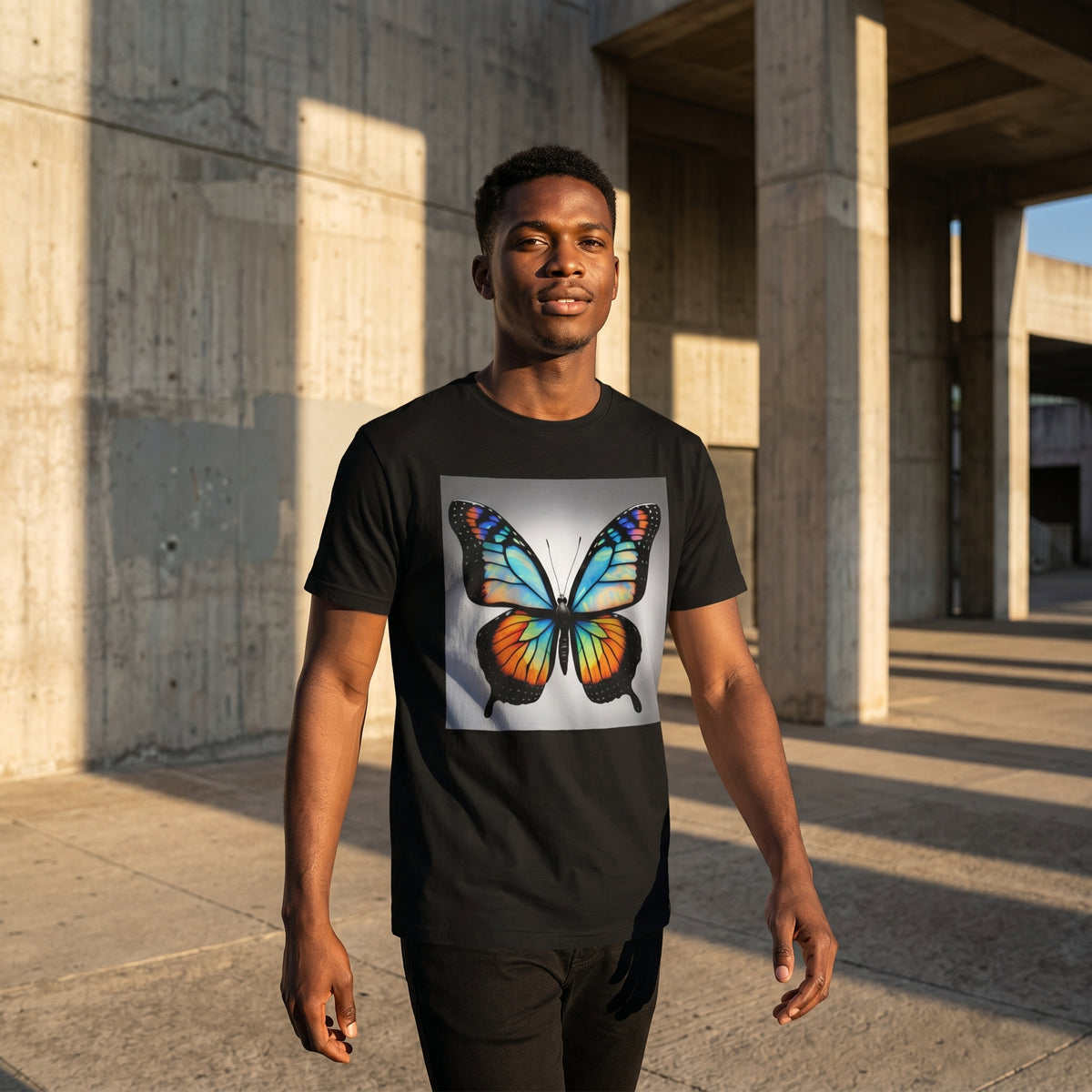 Opal Monarch T-Shirt Black - UGC carousel slide 12