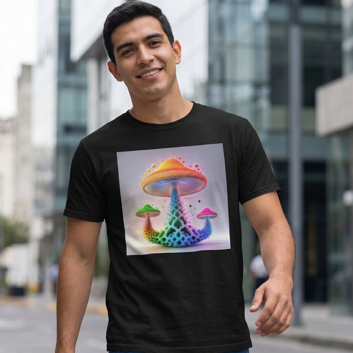 Fractal Shroom T-Shirt - UGC carousel slide 4