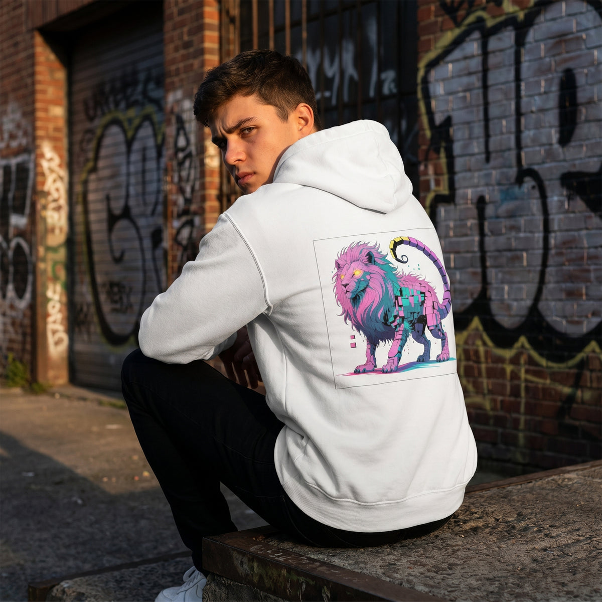 Glitch Manticore Hoodie - UGC carousel slide 9
