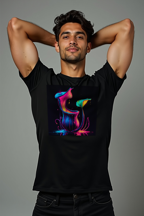 Carnivora Bloom T-Shirt - Black