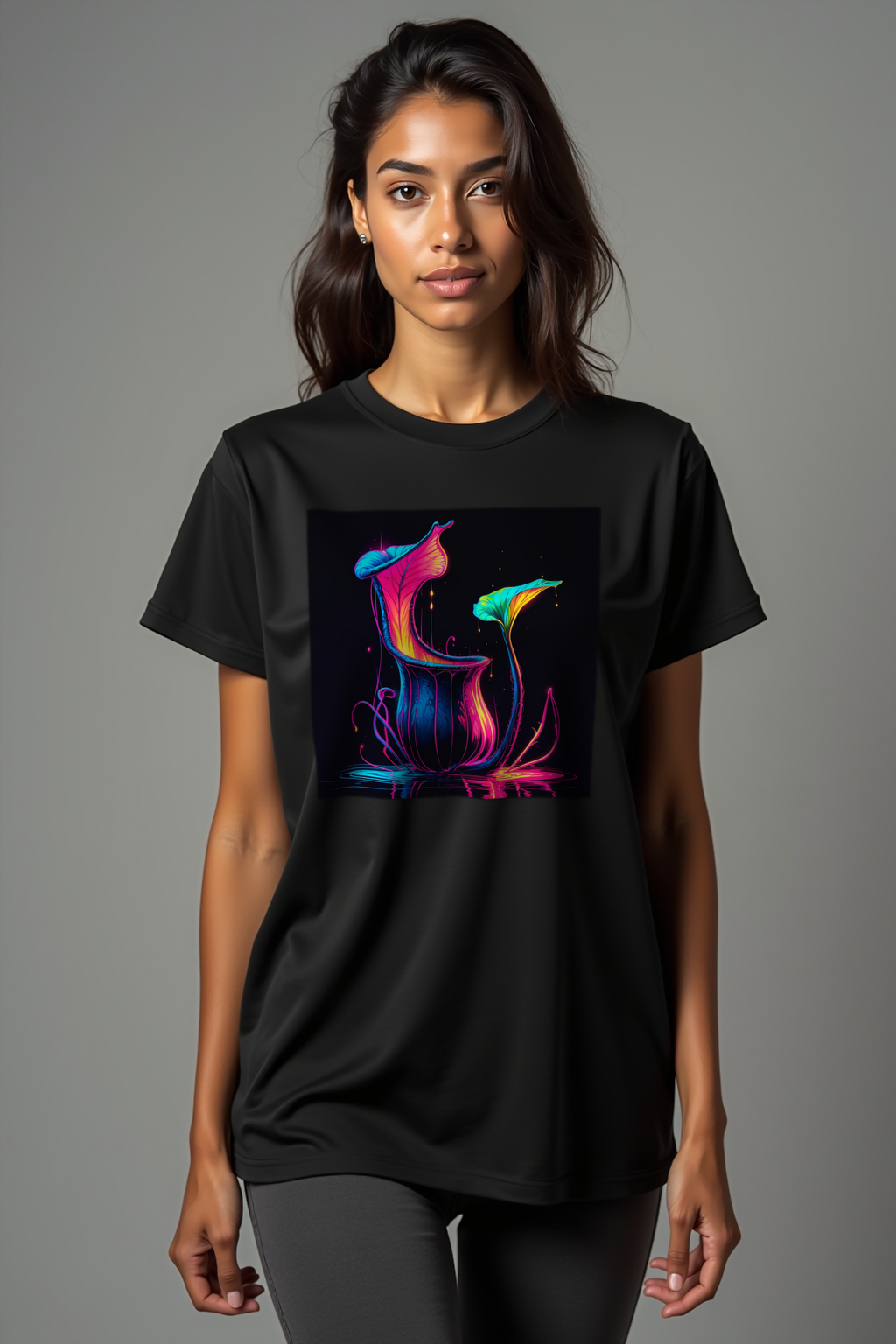 Carnivora Bloom T-Shirt - Black detail