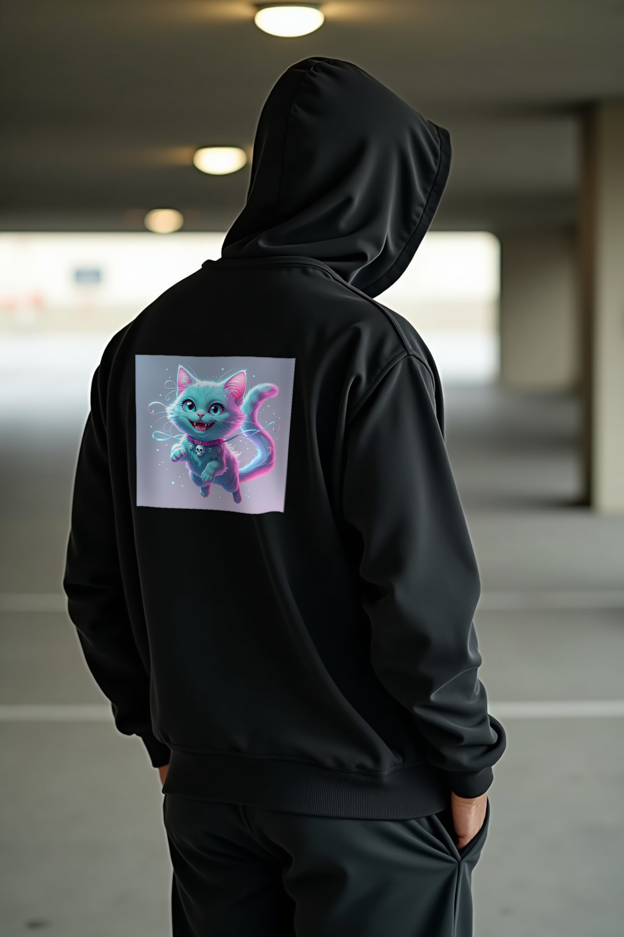 Ghost Cat - Unisex Hoodie | Premium Streetwear