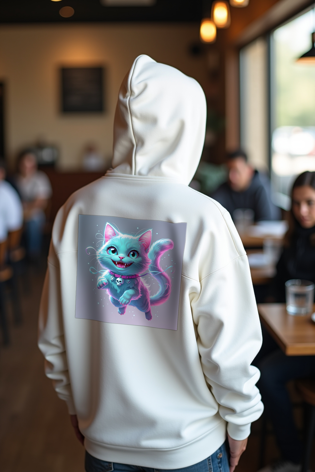 Ghost Cat - Unisex Hoodie | Premium Streetwear