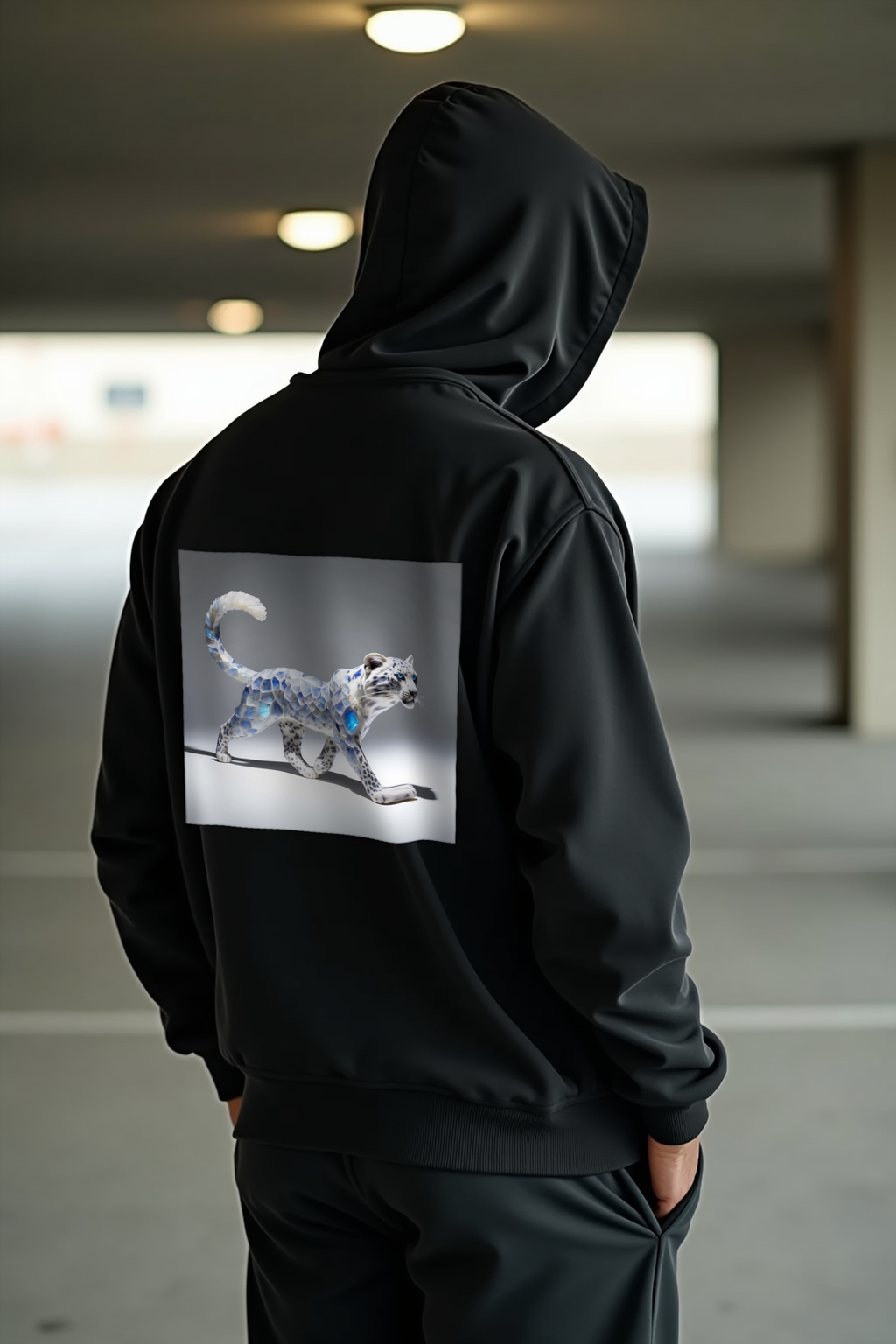 Moonstone Leopard Hoodie - lifestyle 1