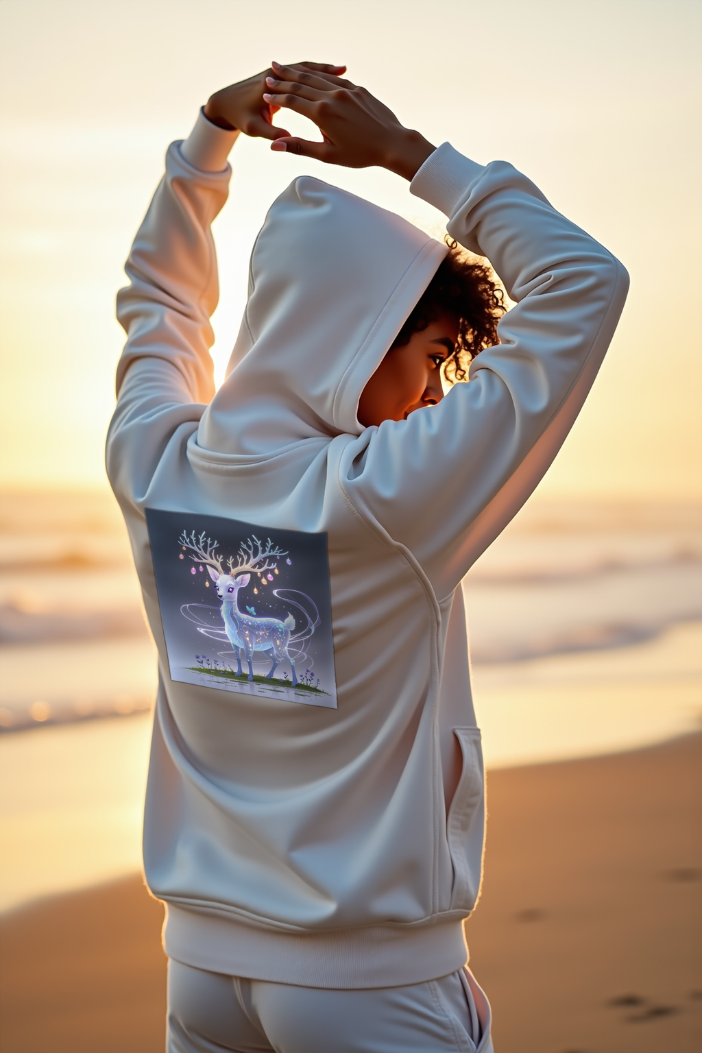 Ghostly Deer - Unisex Hoodie | Premium Streetwear
