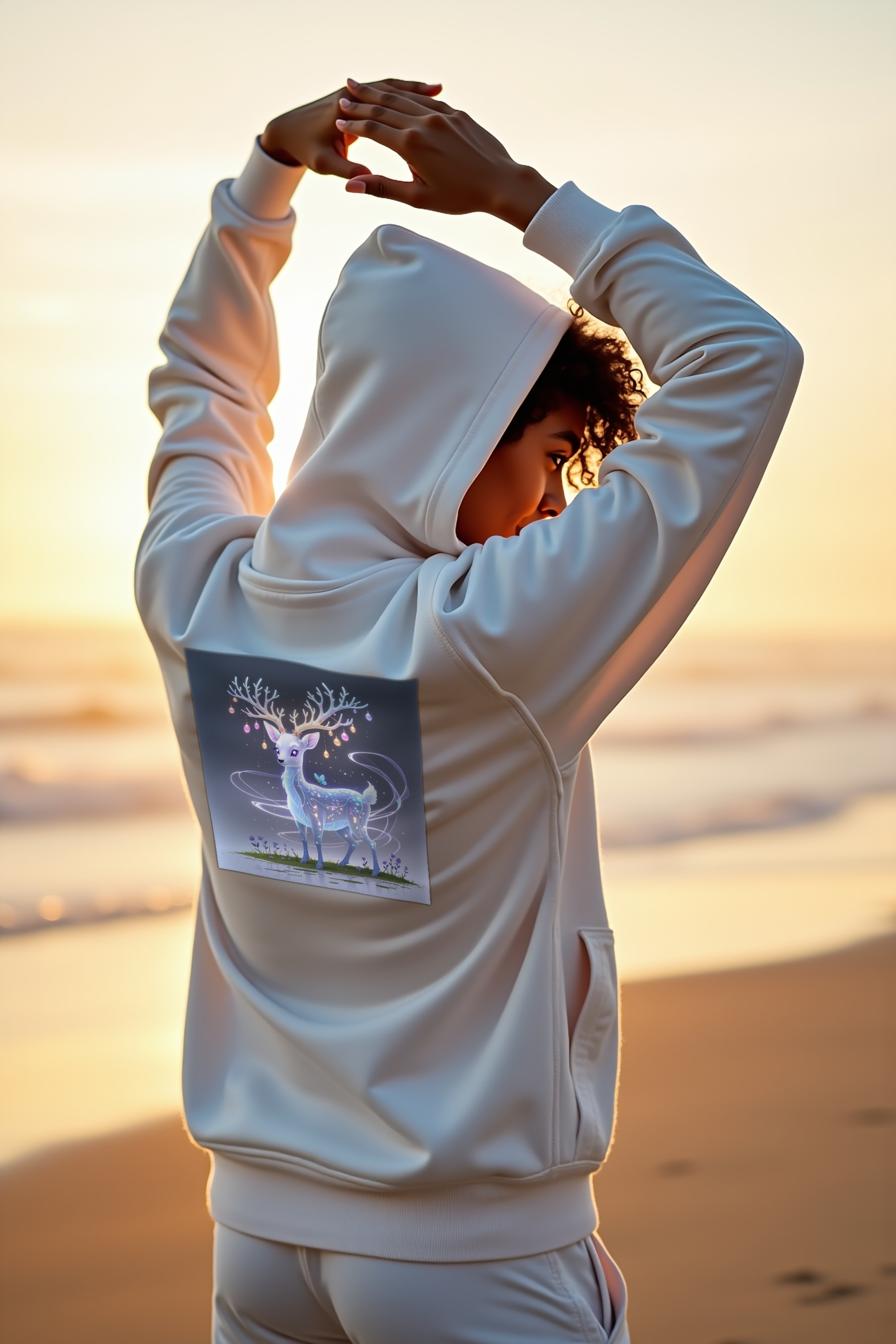 Ghostly Deer - Unisex Hoodie | Premium Streetwear