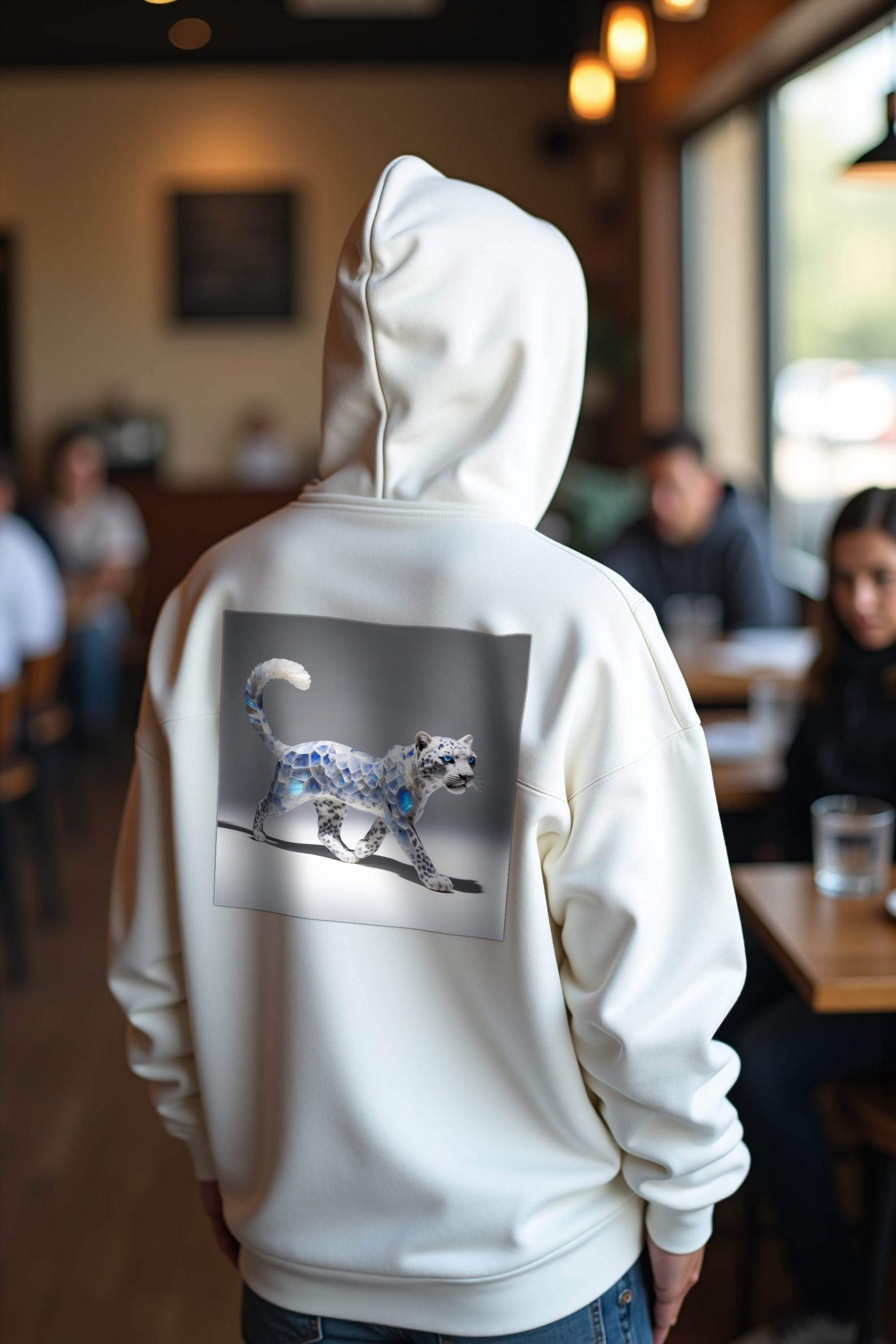 Moonstone Leopard Hoodie - lifestyle 4