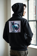 Phantom Bakeneko hoodie black mannequin
