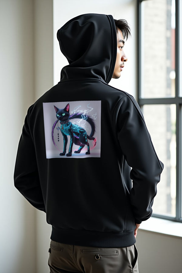 Phantom Bakeneko hoodie black mannequin