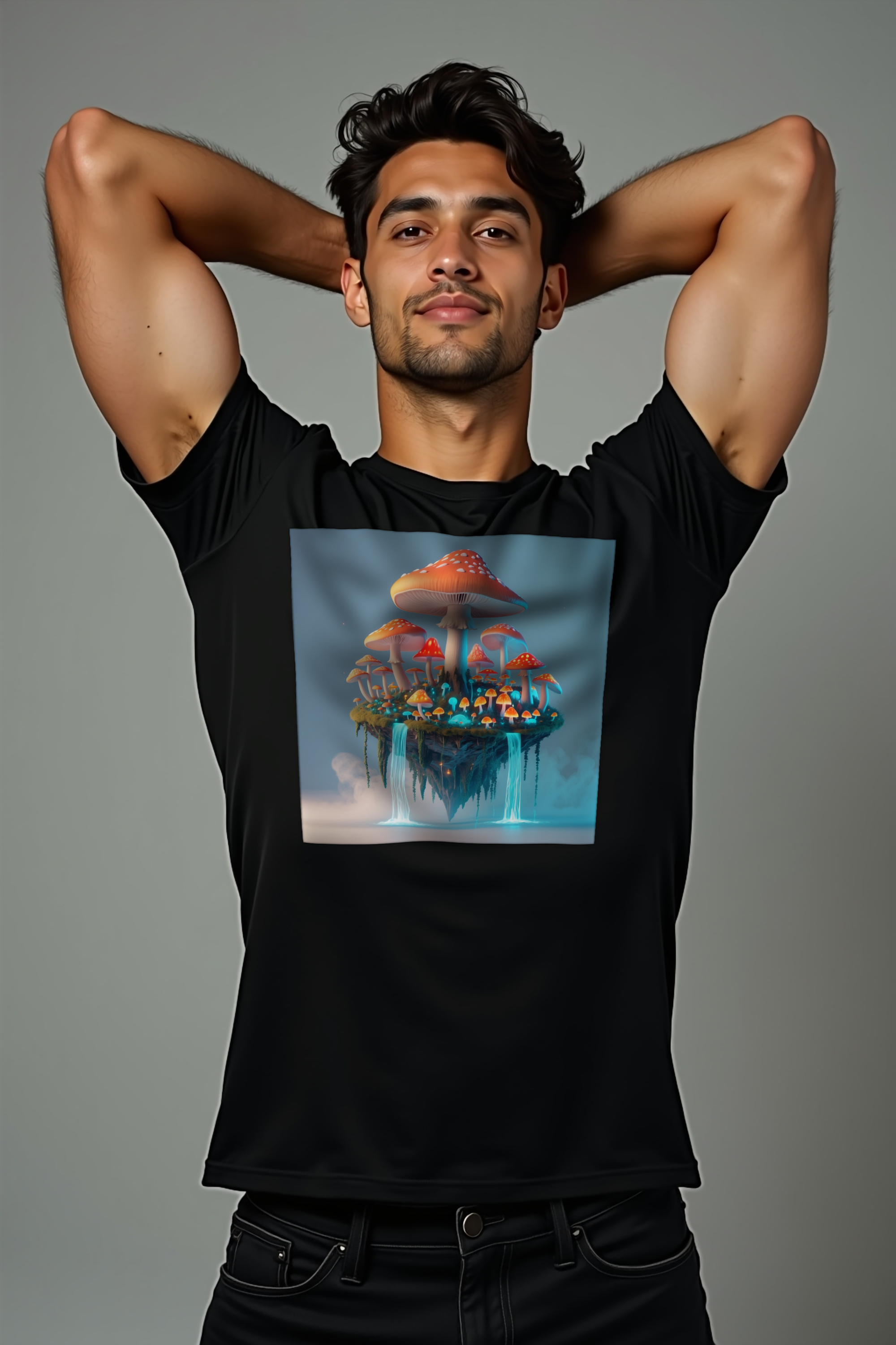 Mycelium Mirage Tee mockup 1 (featured)
