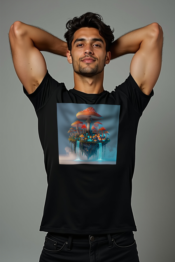 Mycelium Mirage Tee mockup 1 (featured)