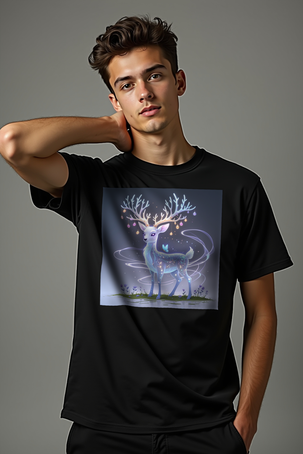 Ghostly Deer - Unisex T-Shirt | Premium Streetwear