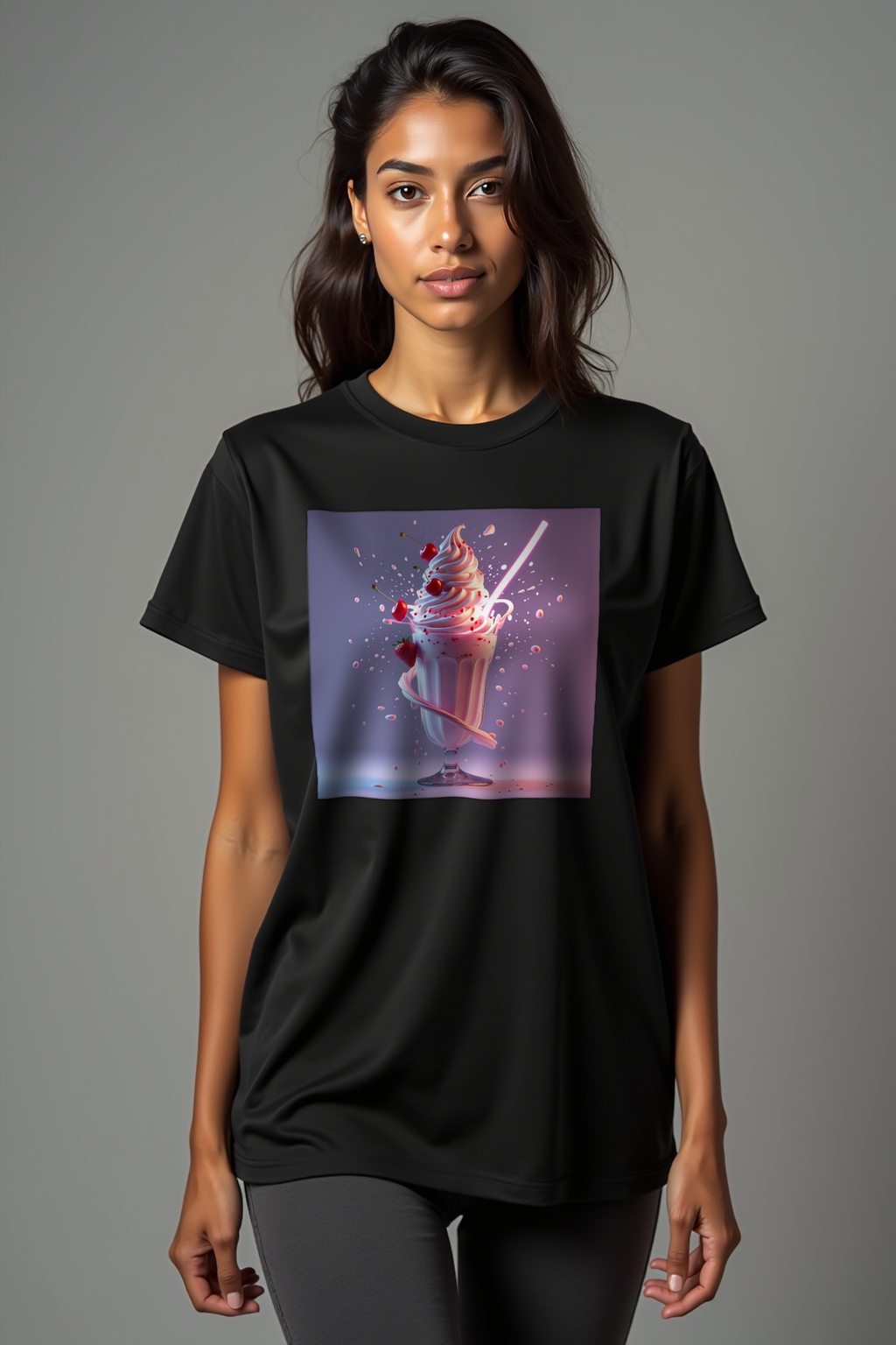 Cherry Galaxy Shake mockup view