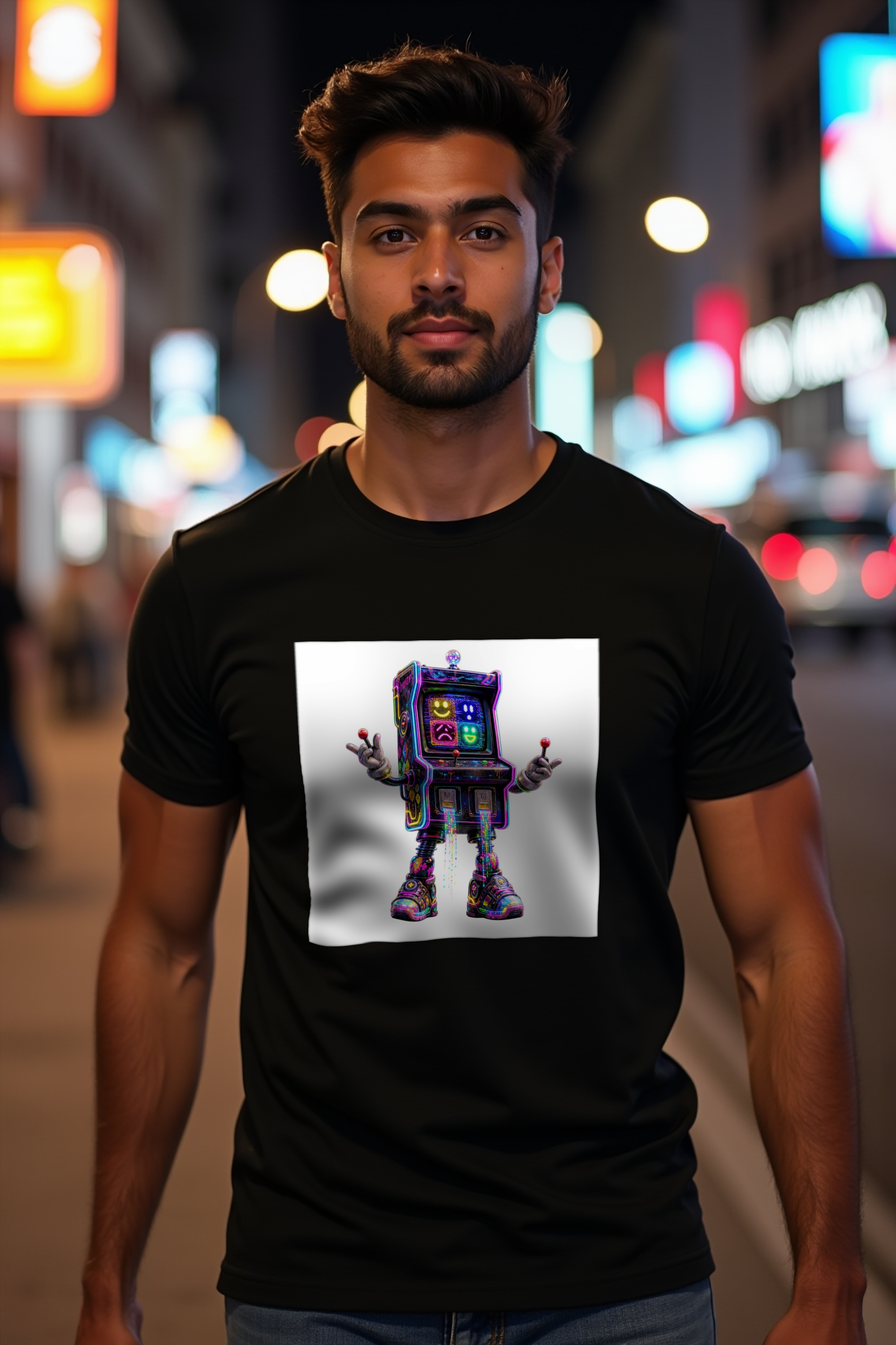 The Last Arcade Cabinet tshirt white