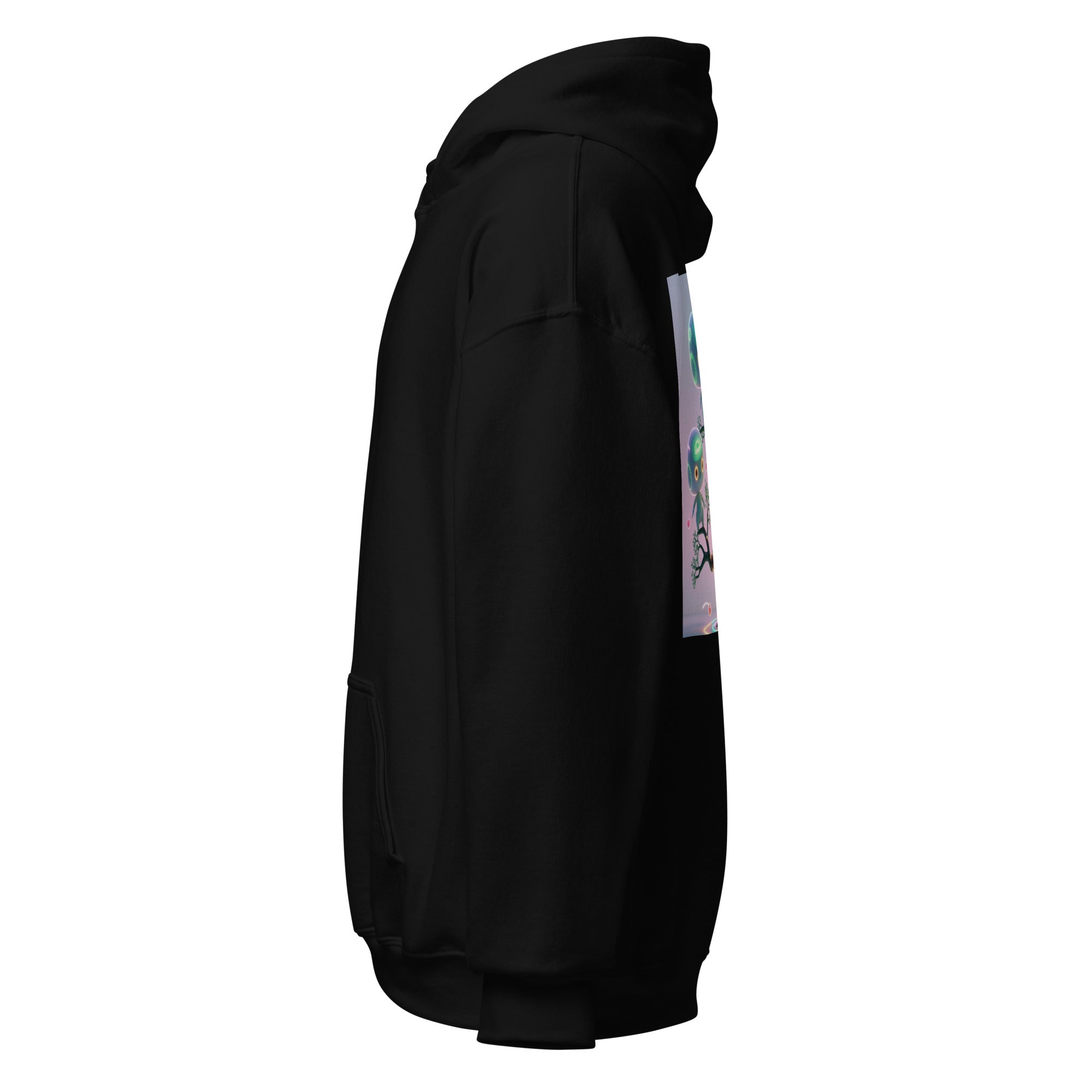 Hoodie black left side