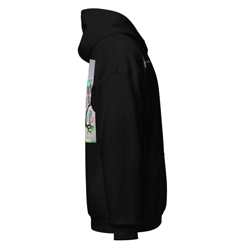 Hoodie black right side