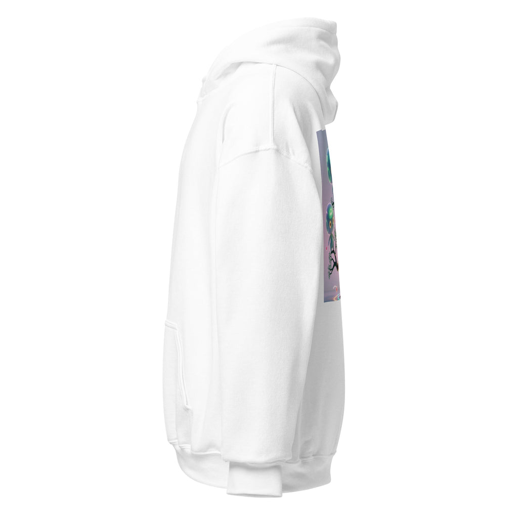 Hoodie white left side