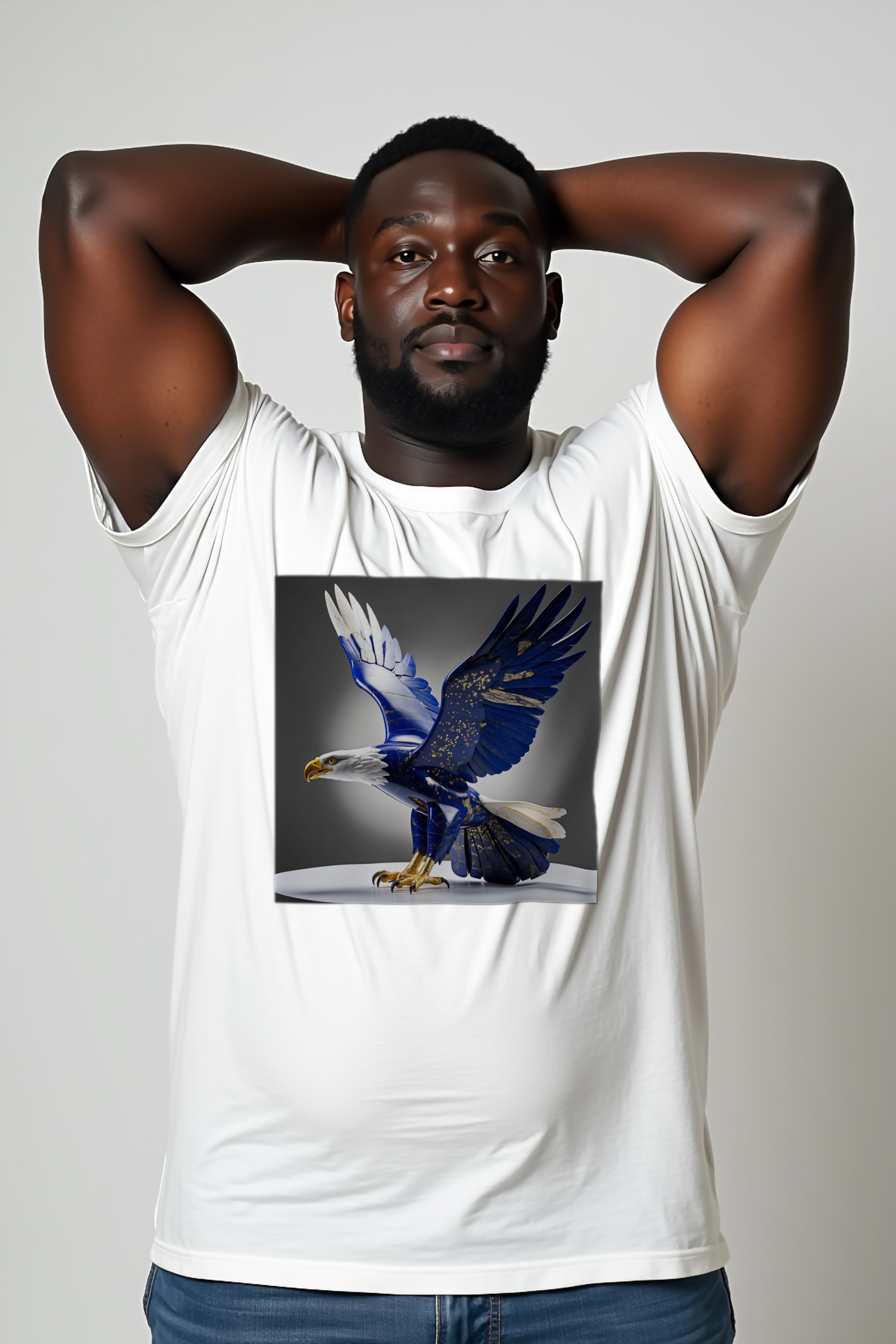 Lapis Eagle t-shirt mannequin
