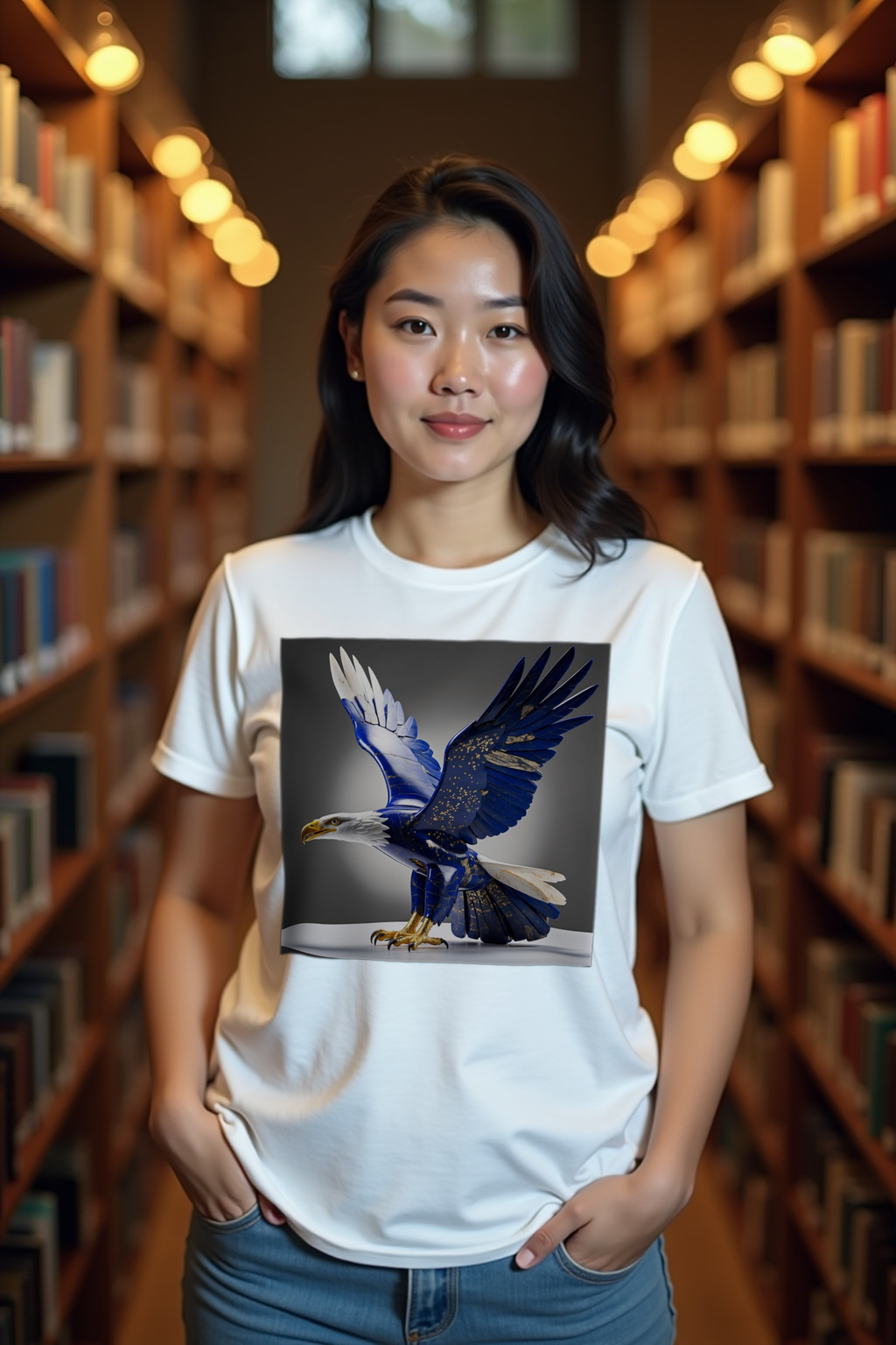 Lapis Eagle t-shirt mannequin