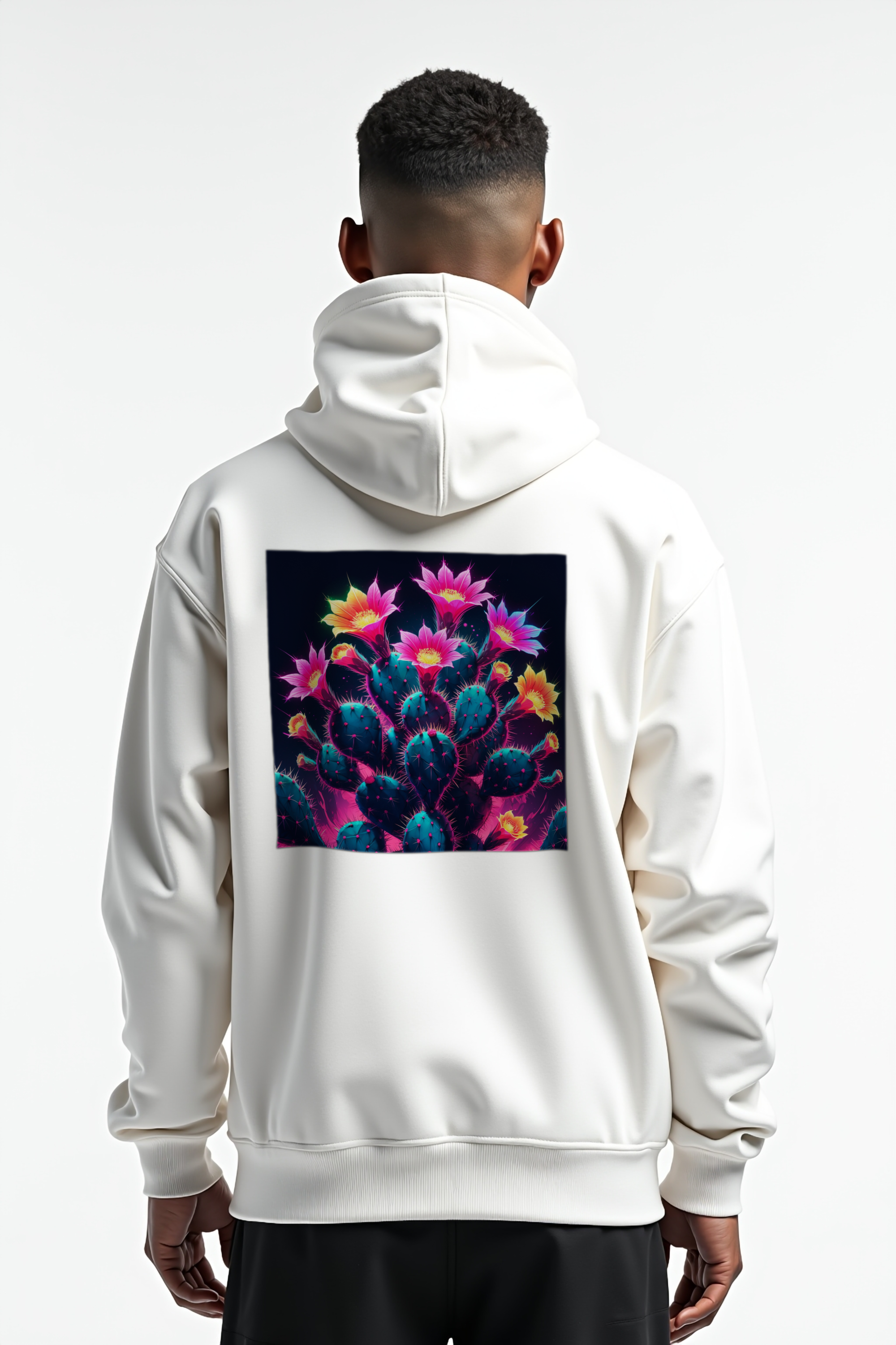 Volt Cactus Hoodie White 2