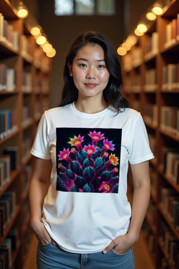 Volt Cactus Tee White