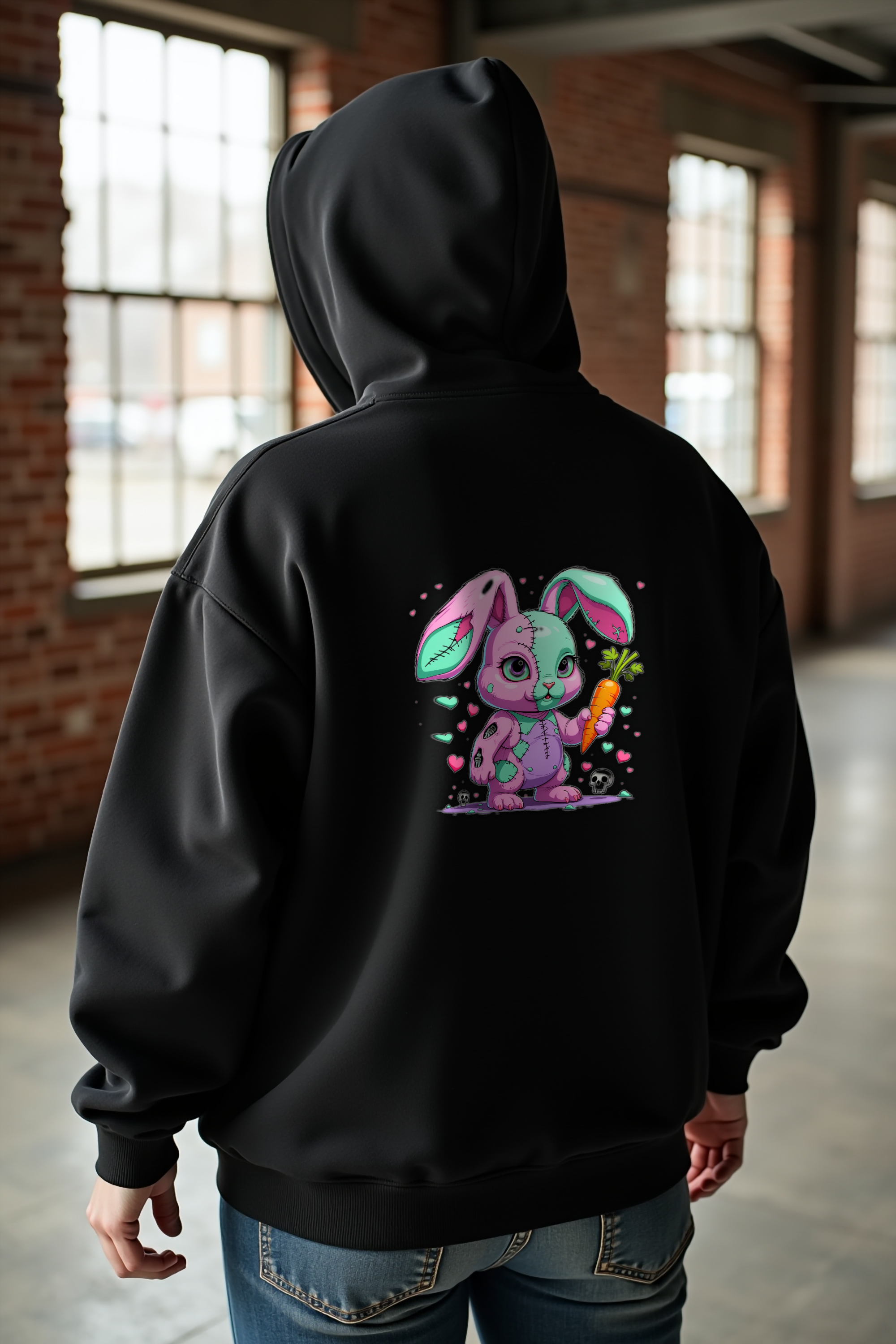 Zombie Bunny - Unisex Hoodie | Premium Streetwear