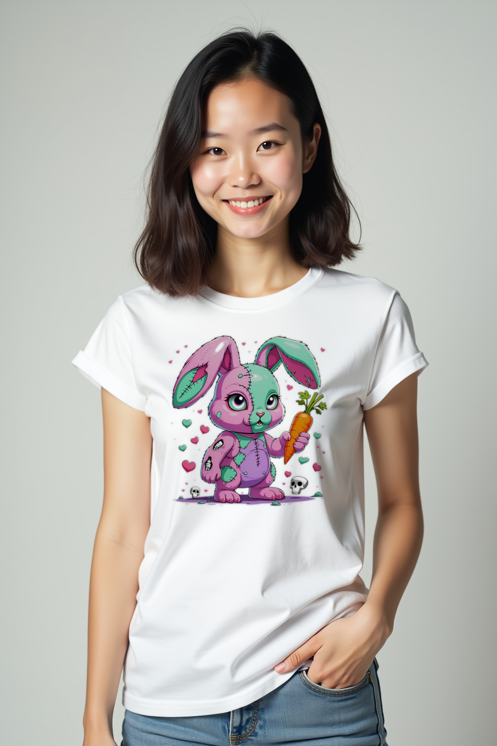 Zombie Bunny - Unisex T-Shirt | Premium Streetwear